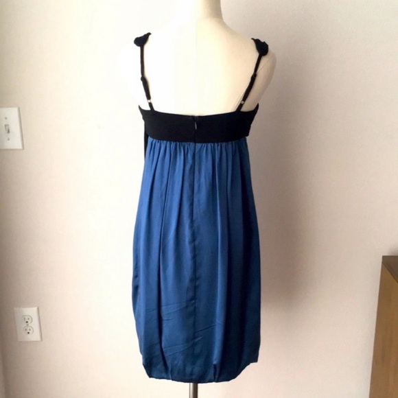 NWOT BCBG Embroidered Silk Dress - Picture 2 of 6